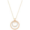 Swarovski smykke Hollow, Medium, Rose gold plating - 5349418