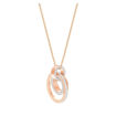 Swarovski smykke Hollow, Medium, Rose gold plating - 5349418