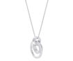 Swarovski smykke Hollow, Medium, Rhodium plating - 5349345