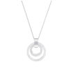 Swarovski smykke Hollow, Medium, Rhodium plating - 5349345