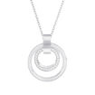 Swarovski smykke Hollow, Medium, Rhodium plating - 5349345