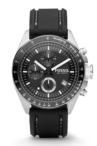 Fossil  Klokke. Decker - CH2573IE