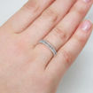 Diamantring i hvitt gull med 0,19 ct W-Si -BUR536465