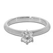 Diamantring i hvitt gull med 0,30 ct TW-Si - 11390030