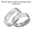 Gifteringer fra OREST i platina 950, 5,5 mm-1055