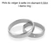 Gifteringer i hvitt gull 14kt,4 mm. OREST-11540