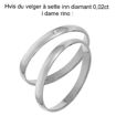 Gifteringer i hvitt gull 14kt, 2,5 mm. OREST-1325