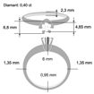 Diamantring Sofia med 0,40 ct TW-Si-120740