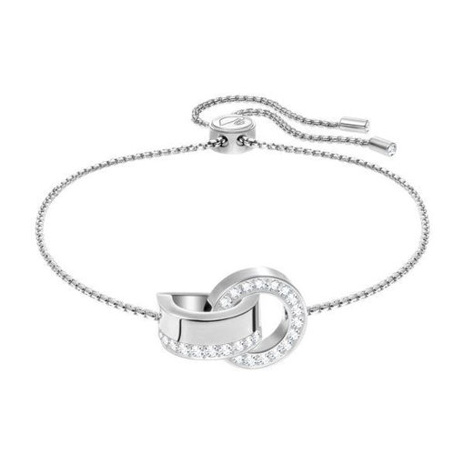 Swarovski armbånd Hollow, Rhodium plating - 5373969