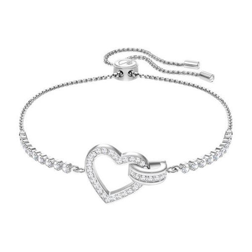 Swarovski armbånd Lovely, Rhodium plating - 5380704