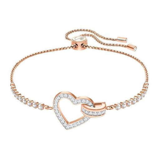 Swarovski armbånd Lovely, Rose gold plating - 5368541