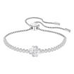 Swarovski armbånd Subtle Clover, Rhodium plating - 5349629