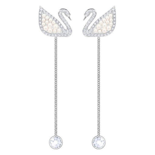 Swarovski øredobber Iconic Swan - 5429270