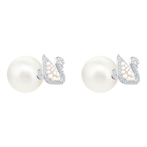 Swarovski øredobber Iconic Swan Stud - 5416591