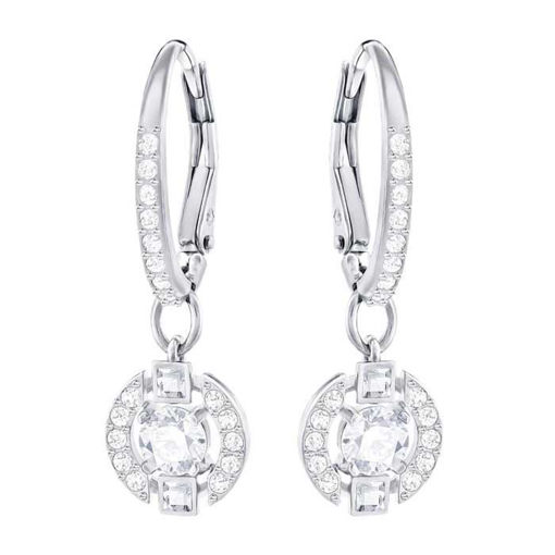 Swarovski øredobber Sparkling Dance Round - 5272366