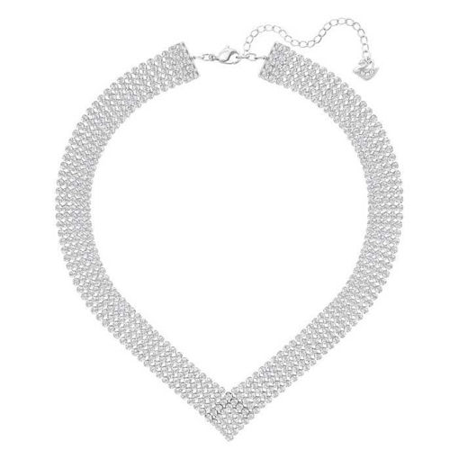 Swarovski collier Fit, Palladium plating - 5289715