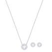 Swarovski smykkesett. Angelic Square, Rhodium plating - 5356951