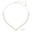 Swarovski smykkesett Angelic Square, Rose gold plating - 5351304