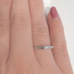 Flerstens diamantring Ja! med 0,10 ct TW-Si i 9kt gull -5100032