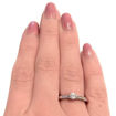 Diamantring Ja! med 0,29 ct TW-Si i 9kt gull -5100035