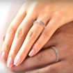 illustrasjon med hånd av gifteringer –3307008-2303030