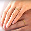 illustrasjon med hånd av gifteringer –85050500-230303