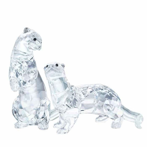 Swarovski figurer. Otters - 5385060