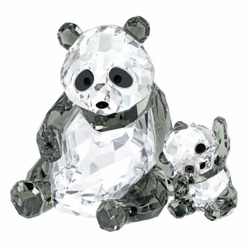 Swarovski figurer. Panda Mother With Baby - 5063690