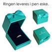 Enstens diamantring Ja! med 0,21 ct i 9kt gull. TW-Si. -5100015