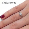 Enstens diamantring Alida med 0,40 ct TW-Si i 14kt gull - 18002040