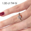 Enstens diamantring Jasmina med 1,00 ct i 14kt gull. TW-Si. -18018100