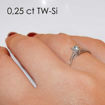 Enstens diamantring Soria med 0,20 ct i 14kt gull. TW-Si. -18010020