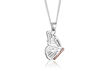 Sølvsmykke Butterfly Locket (Small) - 3SBWP