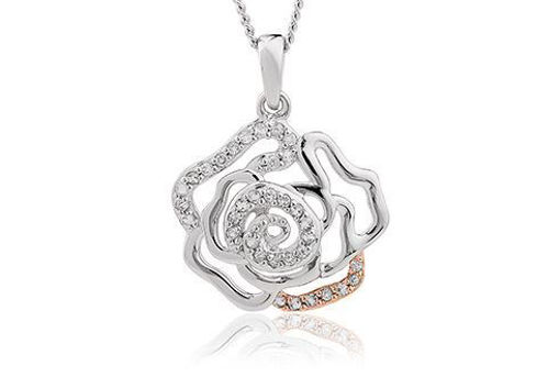 Sølvsmykke Royal Roses® Topaz - 3SRORP3