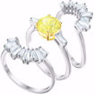 Swarovski ring Set Sunshine - 5459595