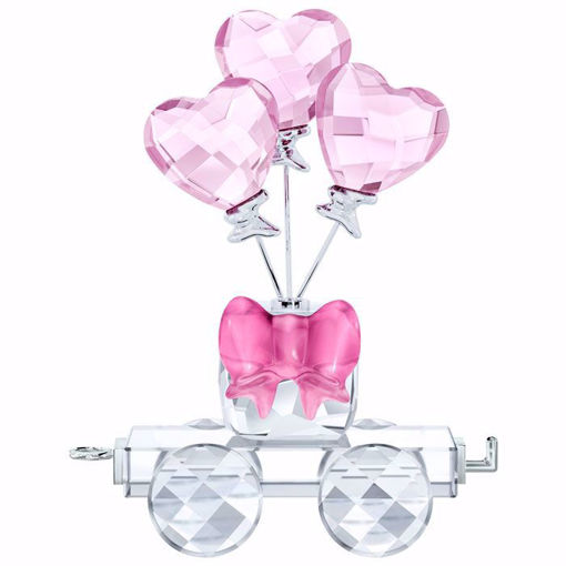 Swarovski figurer. Heart Balloons Wagon - 5428615