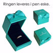 Diamantring Ja! med 0,12 ct TW-Si i 14kt gull -51000220