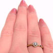 Diamantring Ja! med 0,12 ct TW-Si i 14kt gull -51000220