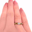 Enstens diamantring Ja! med 0,21 ct i 14kt gult gull. TW-Si. -51000300